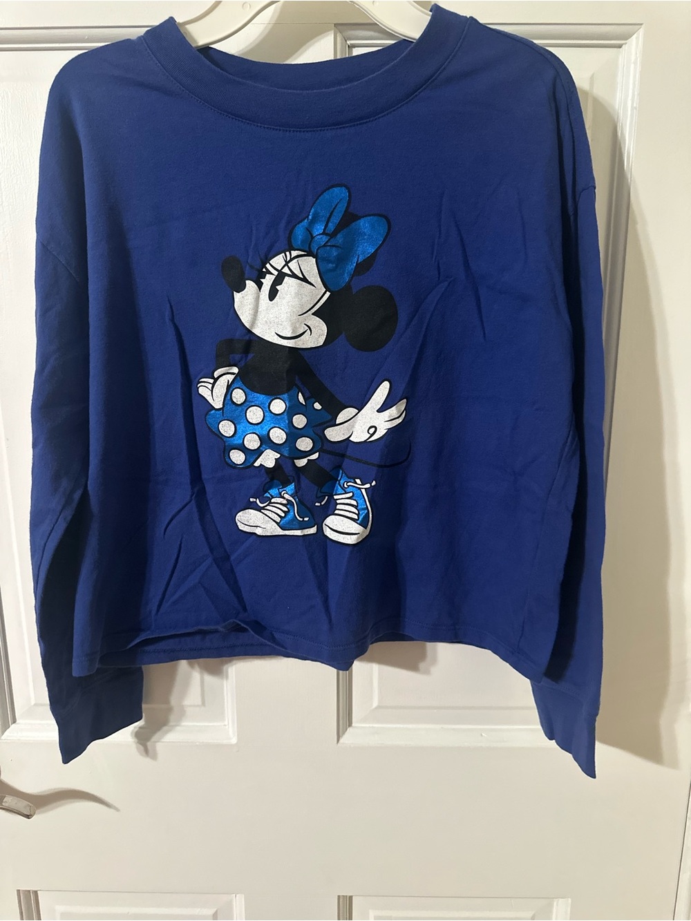 Disney Royal Blue Minnie Mouse Graphic shirt
